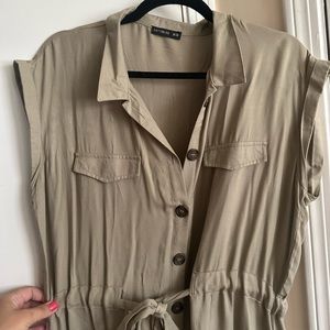 Cotton On Button Up Mini Dress
